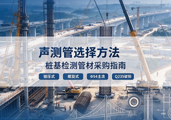 天长声测管选型标准