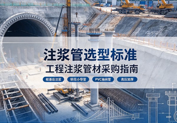 天长注浆管选型标准